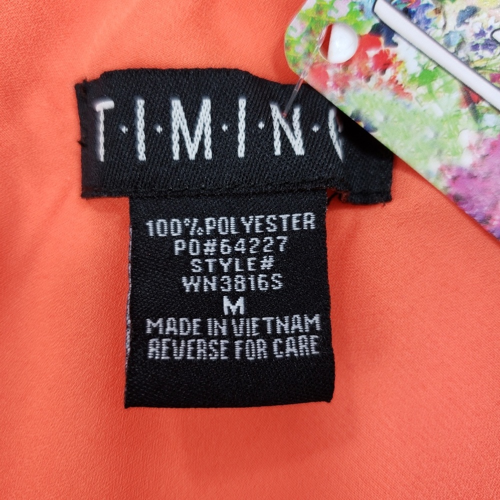 T.I.M.I.N.G TANK TOP SIZE M - Picture 4 of 4